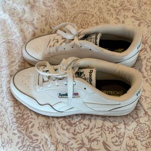 Reebok White Leather Sneakers